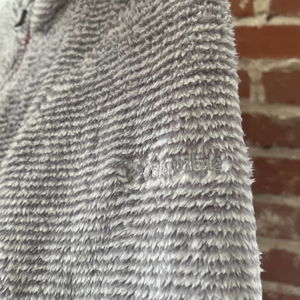 Columbia Fuzzy Striped Full Zip Jacket - Picture 4 of 6